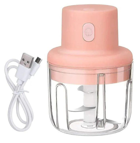 Portable USB Rechargeable Electric Food Chopper & Blender