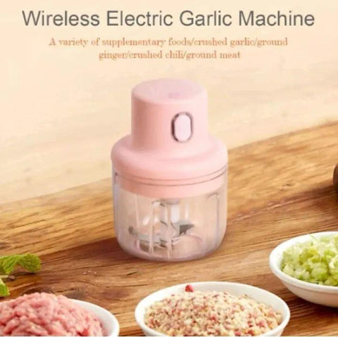 Portable USB Rechargeable Electric Food Chopper & Blender